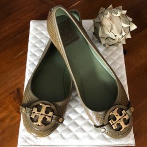 Olive Tory Burch Ballet Flat